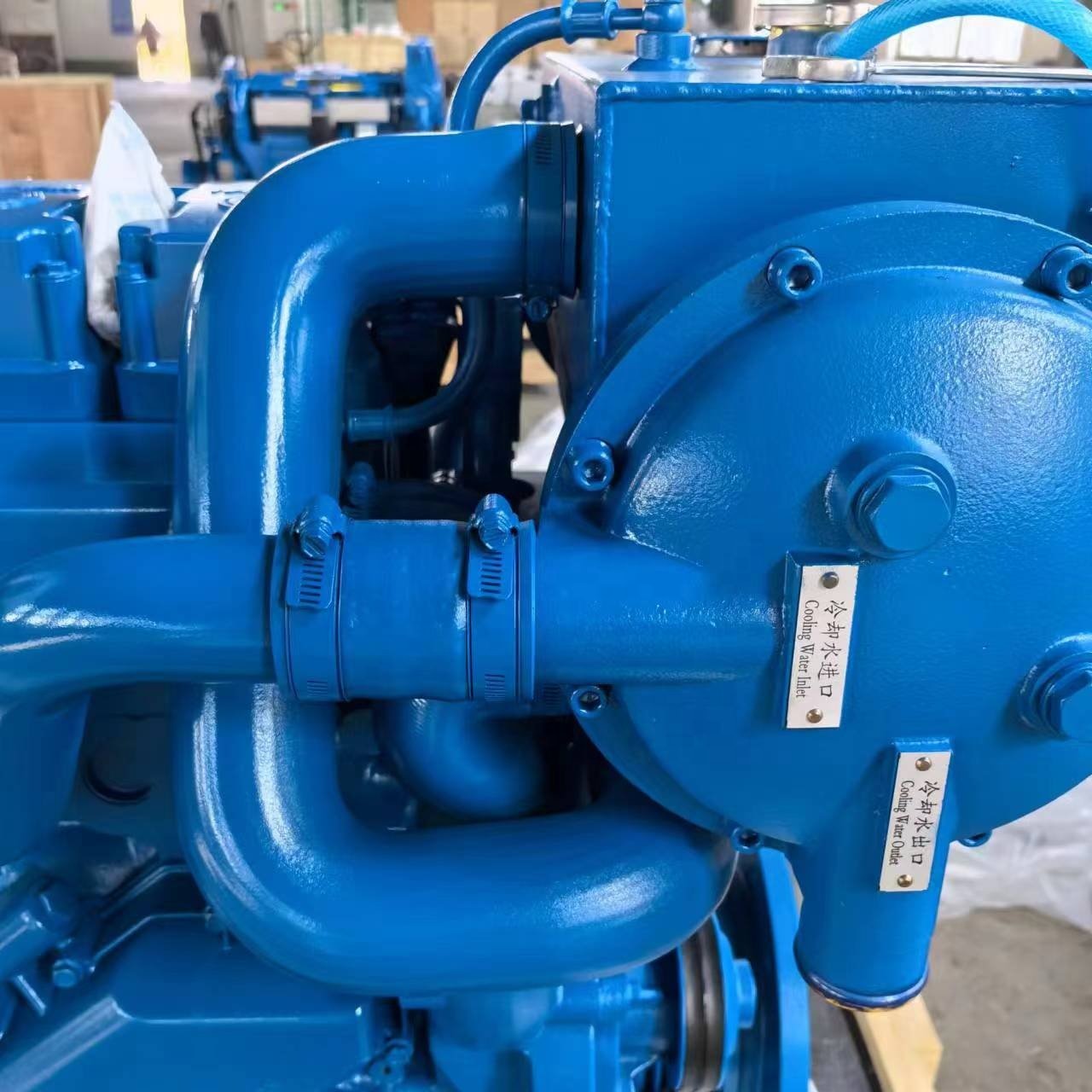WP13C500-18 500HP Boat Diesel Engine With Marine Gearbox