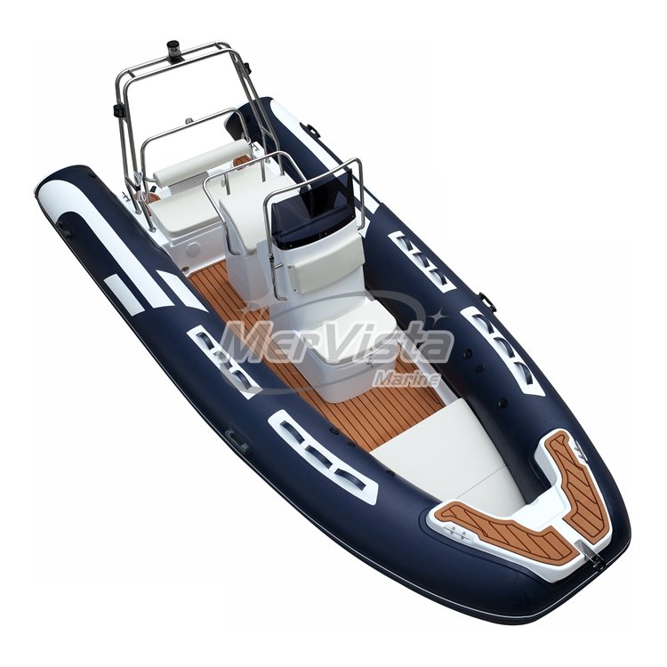 New Arrivals 20ft Aluminum Cuddy Cabin Fishing Boat 5.2m Rib Boat with Engine
