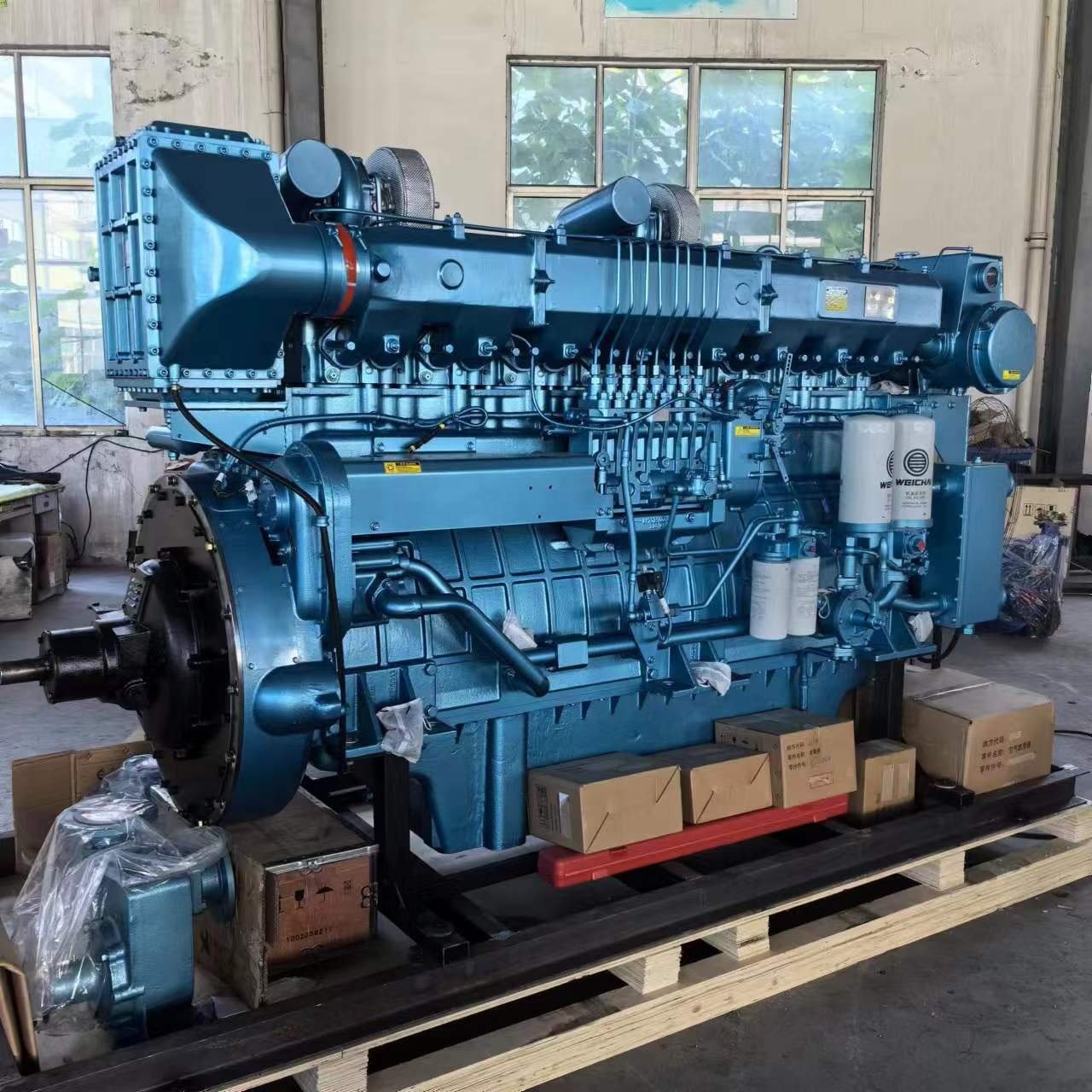 Air Start 6170 Series 600hp Marine diesel Engine for Sand Tug Boat