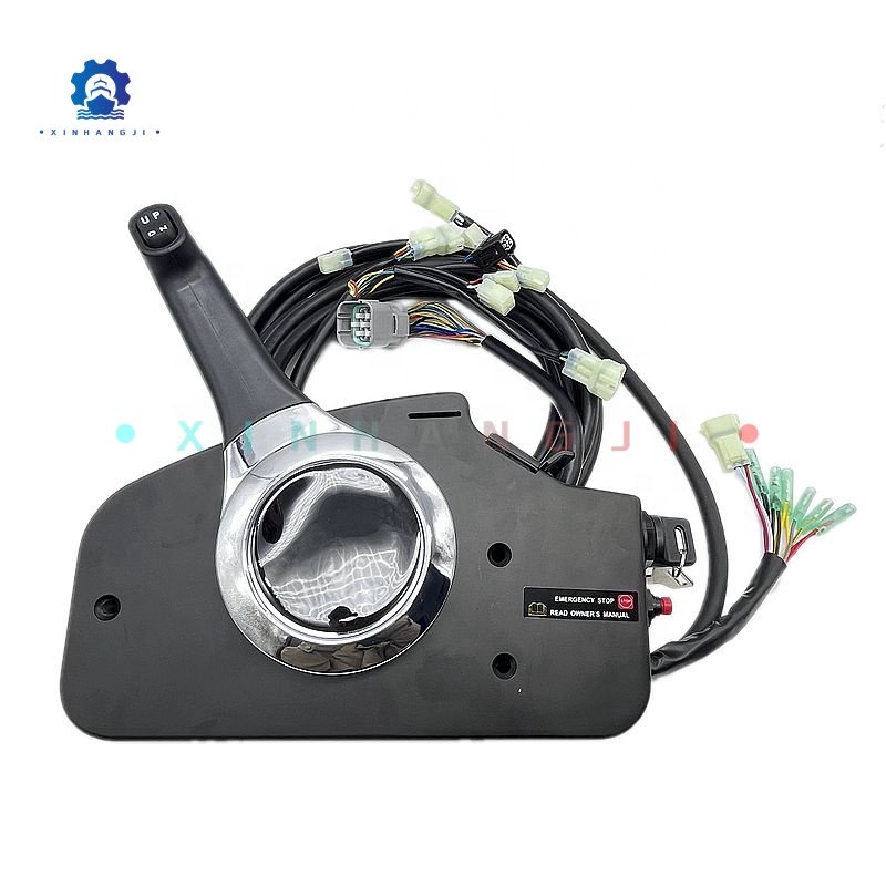 24800-ZZ5-A22 Boat Engine Side Mount Remote Control Box with Wire Harness for Honda Outboard Motor