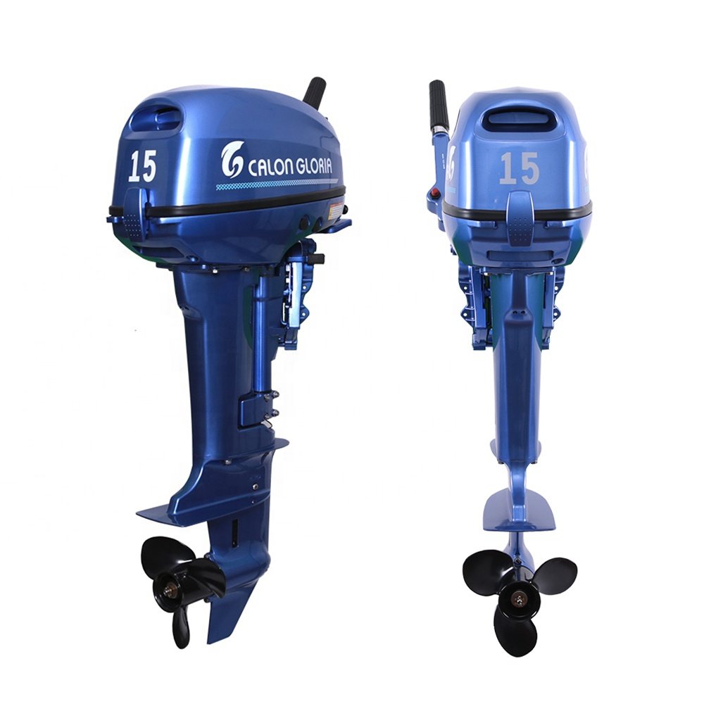 Chinese Supplier Outboard Motor 2-Stroke Outboard Motor 9.9/15hp for Fishman Outboard Engine Fishing Vessel