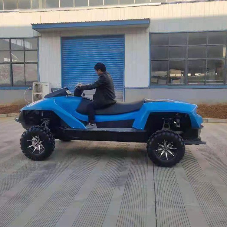 Top Selling 4 Wheelers Quadski Amphibious ATV Good Price Fiberglass Jet Ski 4 Stroke Engine China's Best Seller