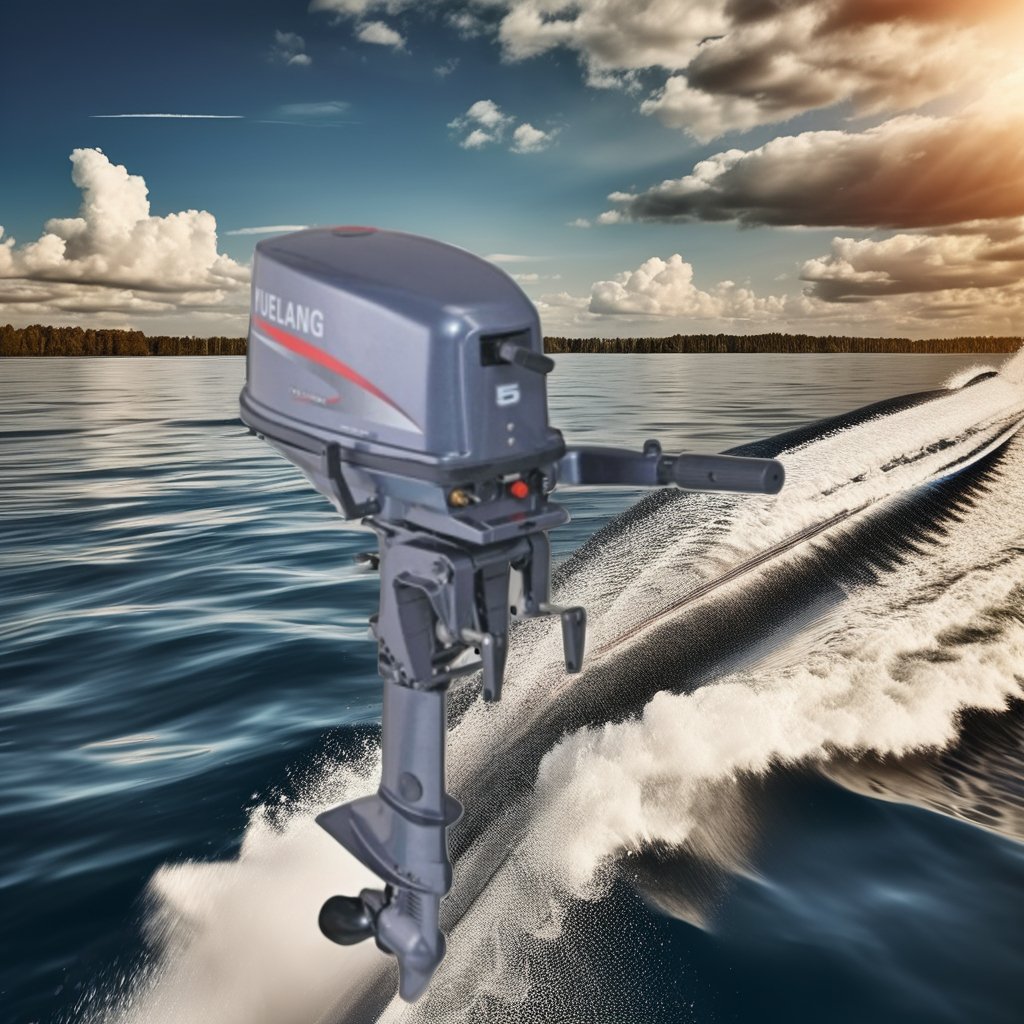 5hp Water-cooled Two-stroke Manual Gasoline Outboard Engine for YAMAHA Outboard Motor