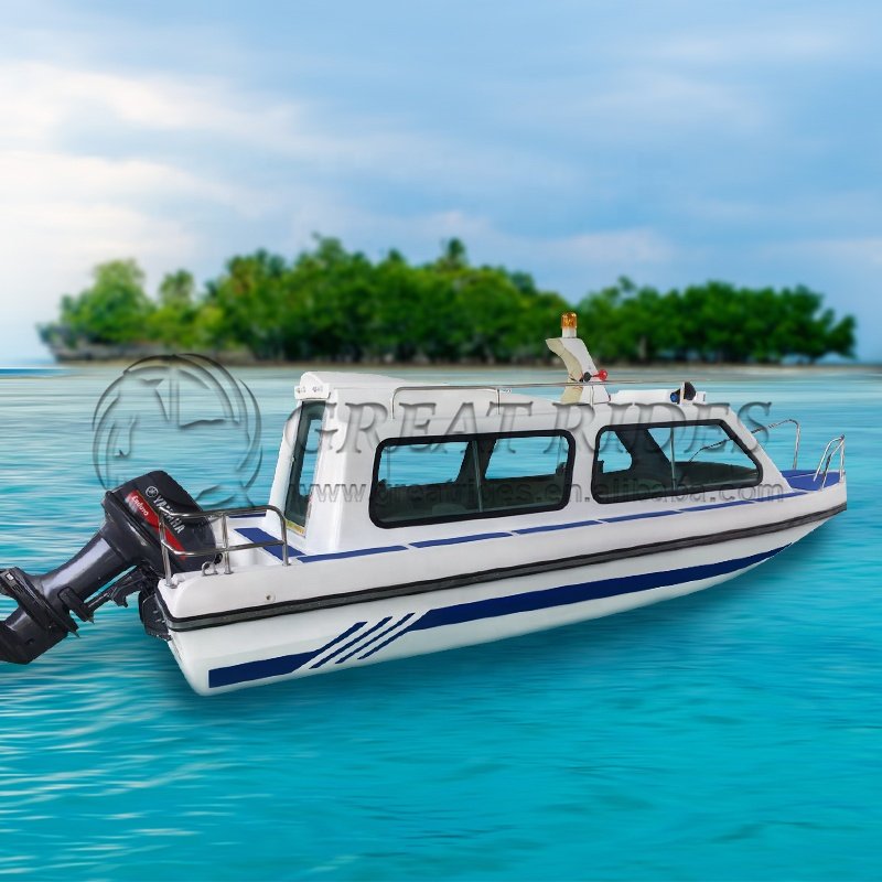 Yachts Fiberglass Luxury 19.6ft/6m Speed Boat Full Electric Boat With 8 People Water Boat Sell Well Over The World
