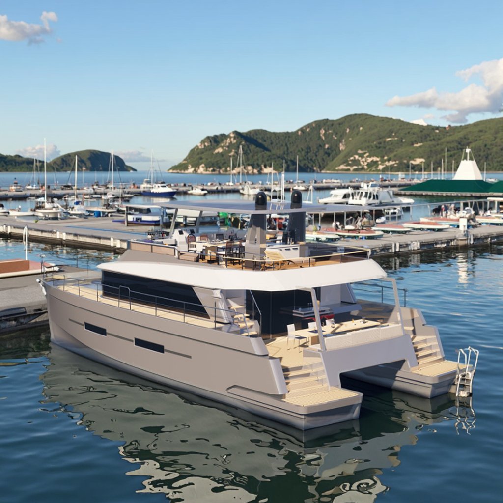 Luxury Modern Speed Power Boat 11-16m Aluminum Hull Pontoon Catamaran with Inboard Engine for Fishing