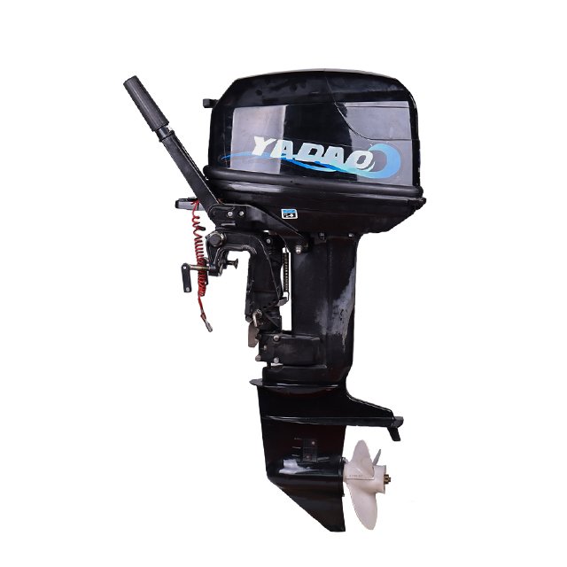 New 7hp 4-Stroke Manual Start Small Gasoline Outboard Motor Water-Cooled for Easy Operation on Inflatable Rafts for Boat Engines