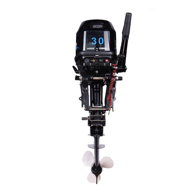 New 7hp 4-Stroke Manual Start Small Gasoline Outboard Motor Water-Cooled for Easy Operation on Inflatable Rafts for Boat Engines