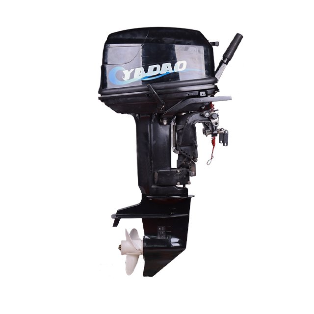 New 7hp 4-Stroke Manual Start Small Gasoline Outboard Motor Water-Cooled for Easy Operation on Inflatable Rafts for Boat Engines