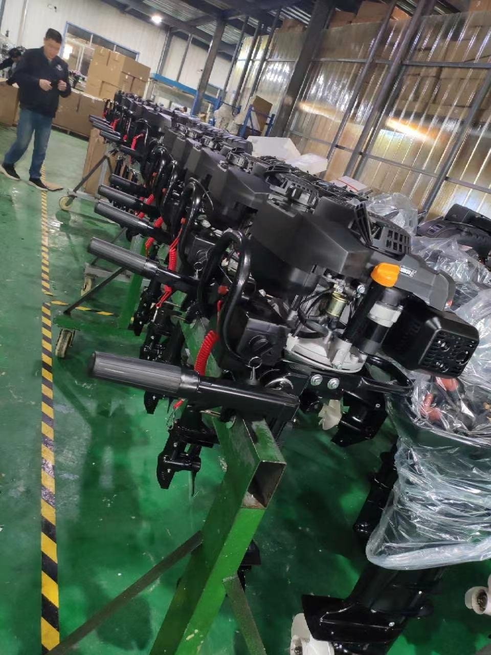 New Condition 72V 6KW Electric Outboard Motors Optional Remote Control Tiller for Yamaha Boats Engine