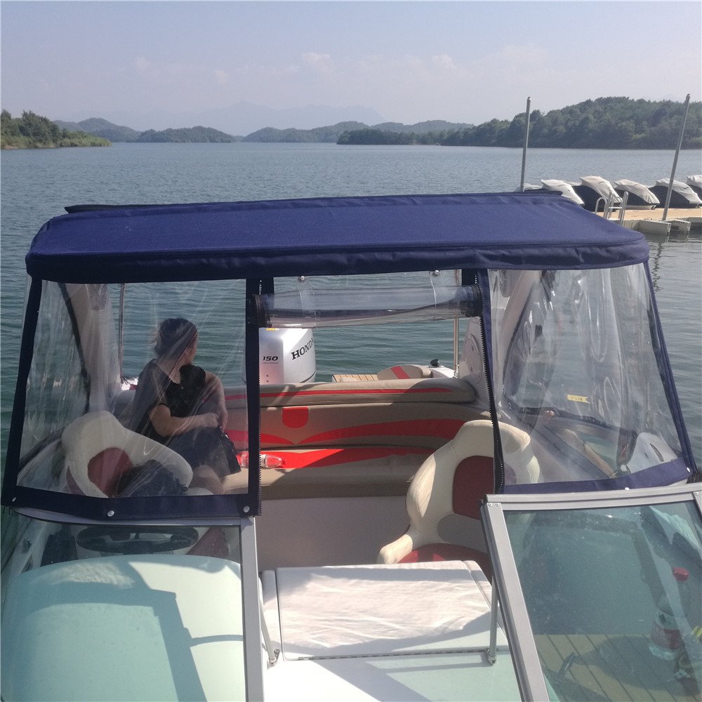 FLIT-730 China Manufacturer Fiberglass High Quality Flooring Sports Outboard Engine Speed Boat 7.3M Crusing Yacht Wholesale