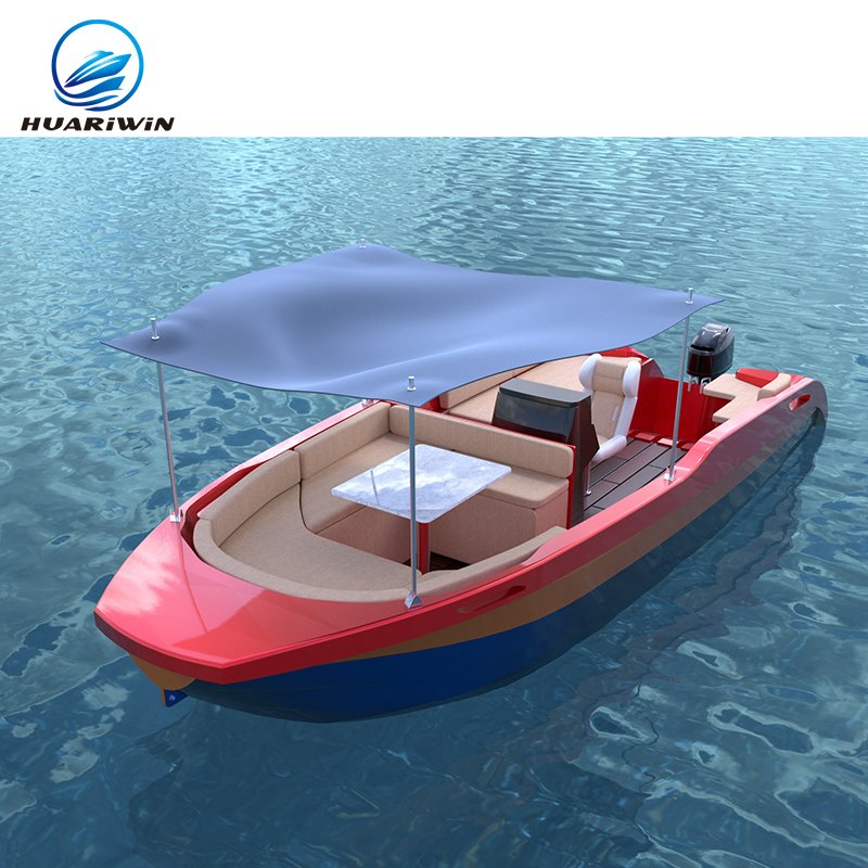 Rotational Molding Factory Boat Customized Color LLDPE Body Can Be Recycled Ship Ocean Sea Fishing Boats With Engine