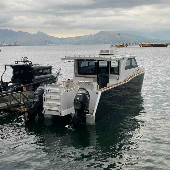 Australia's Hot Selling 10m/33ft Sport Yacht Lightweight Aluminum Catamaran Pleasure Boat Stable for Sale