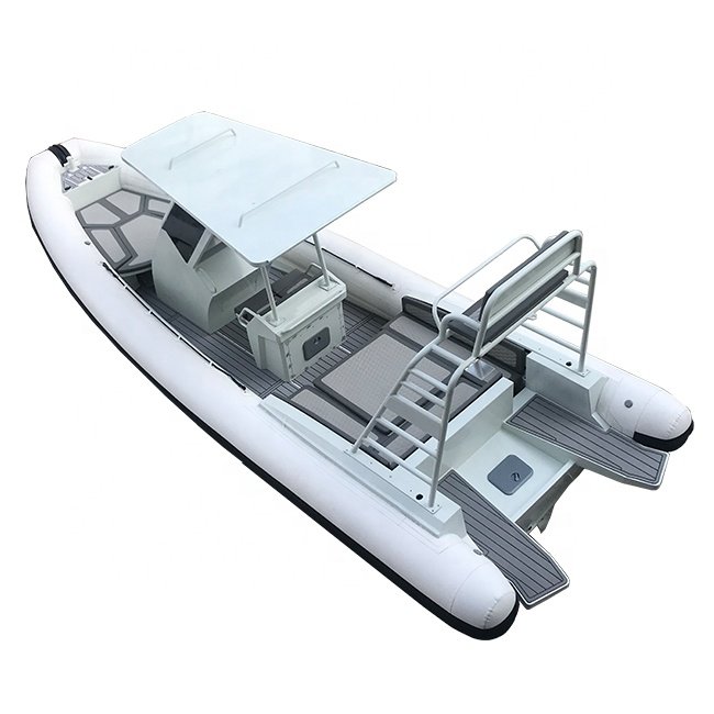 Aluminum RIB 860 Inflatable Cabin Catamaran Boats for Sale