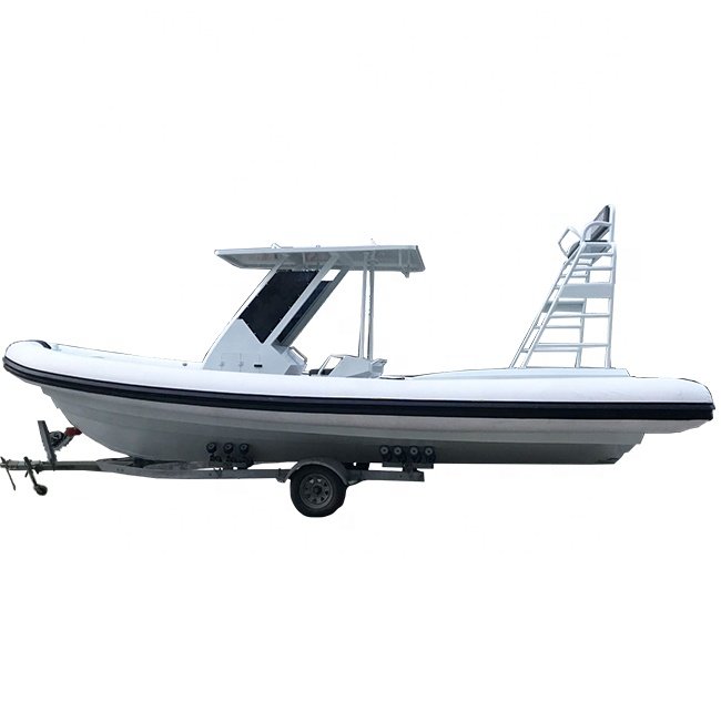 Aluminum RIB 860 Inflatable Cabin Catamaran Boats for Sale