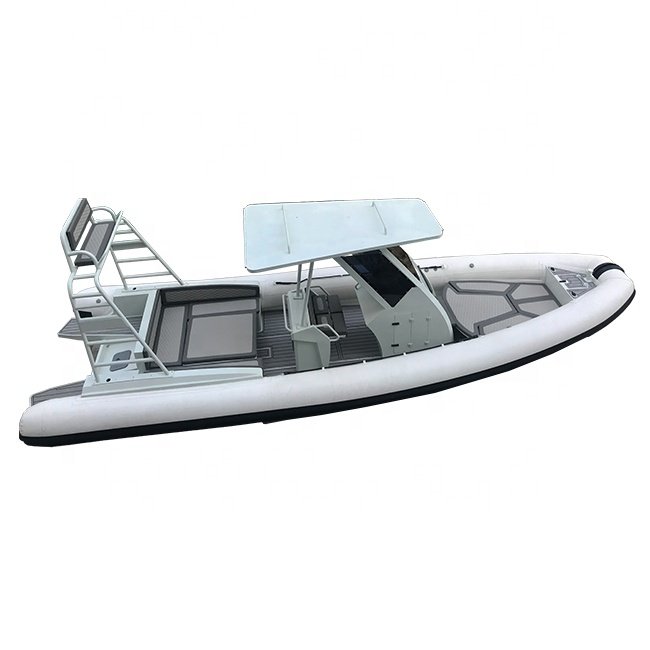 Aluminum RIB 860 Inflatable Cabin Catamaran Boats for Sale