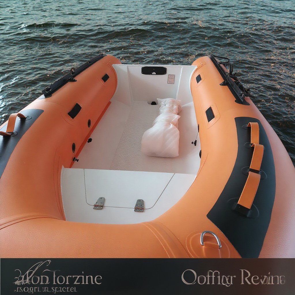 High Quality New Aluminium Hull Inflatable Fishing Boat With PVC Hypalon Material for Lake River Rowing for Outdoor Sports