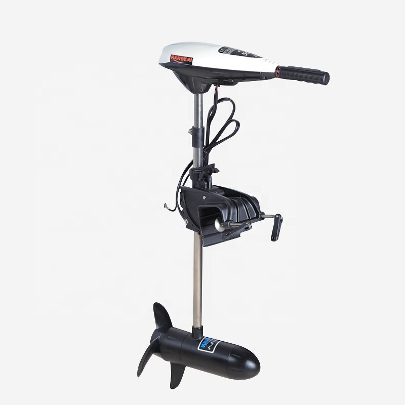 High Quality Electric Engine Boat Hangkai 12V 45lbs 55lbs 65lbs Trolling Motor Outboard for Boat Fishing Electric Outboard