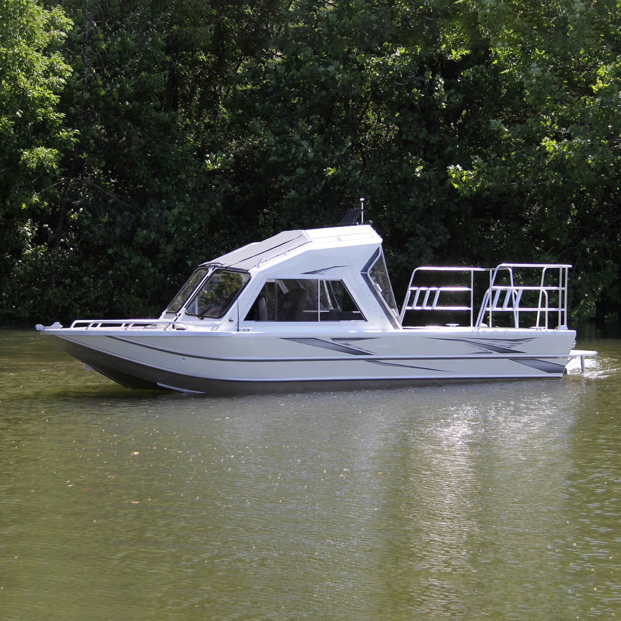 CE Approved 21ft Aluminum Full Cabin Speed Fishing Boat New Condition Pleasure Boat for Sale