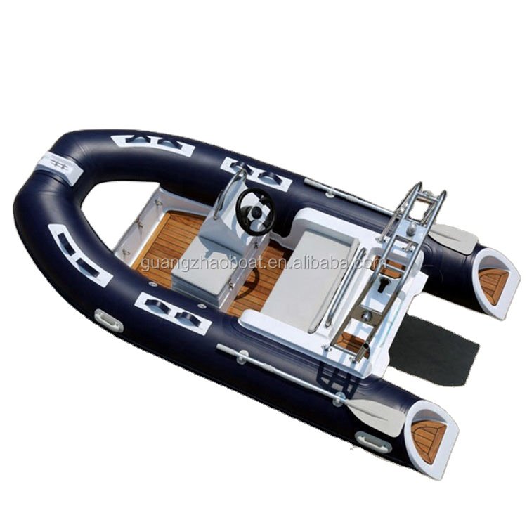 12 FT 3.6 m Rib360 Fiberglass Inflatable Speed Yacht Outboard Engine Sport Yacht for Sale