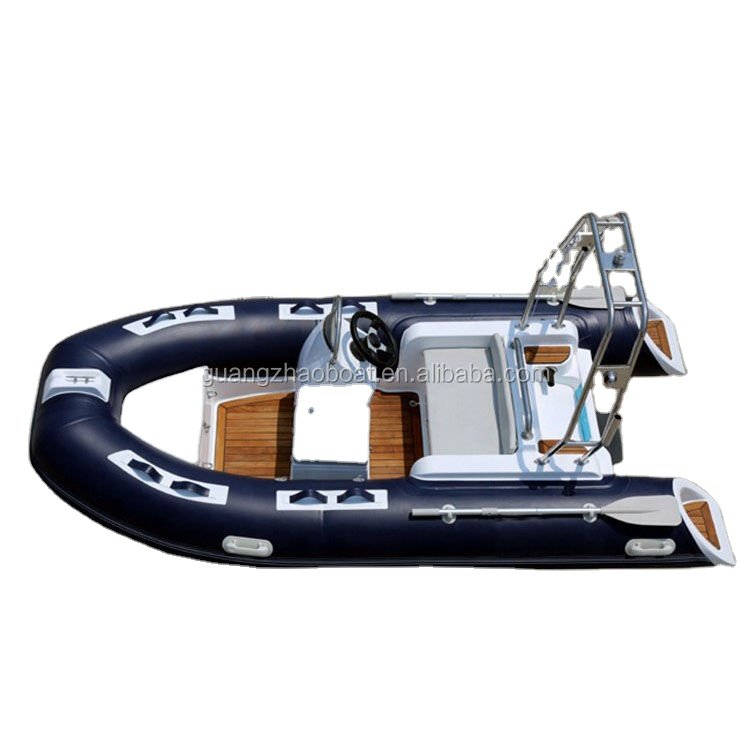 12 FT 3.6 m Rib360 Fiberglass Inflatable Speed Yacht Outboard Engine Sport Yacht for Sale