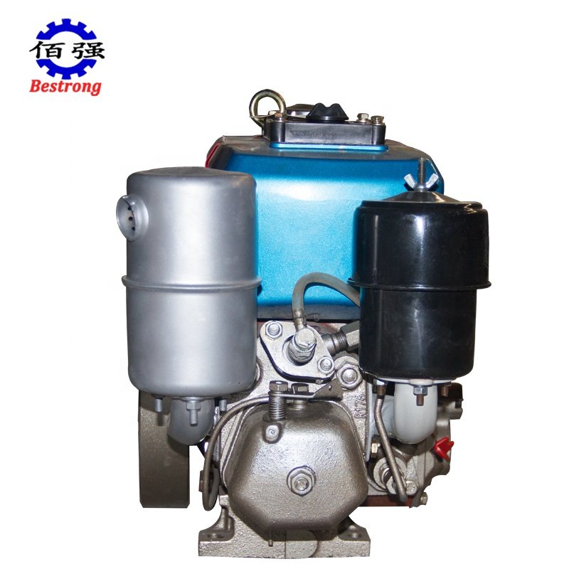 High Quality Small Single Cylinder 5HP 6HP Diesel Engine JT76 R176 4.2KW 3000RPM Four-Stroke New for Agriculture Machinery