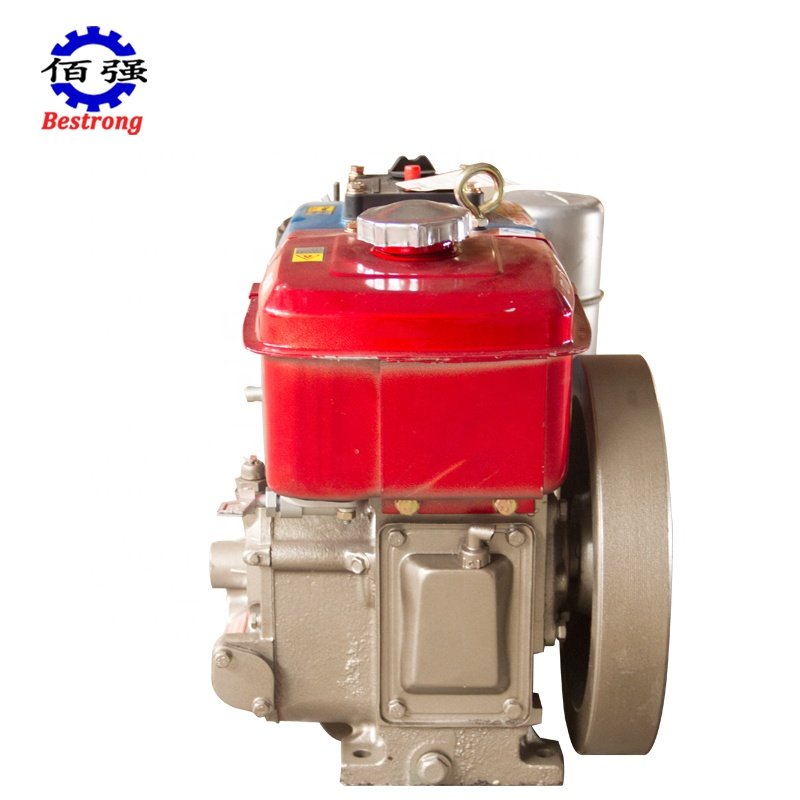 High Quality Small Single Cylinder 5HP 6HP Diesel Engine JT76 R176 4.2KW 3000RPM Four-Stroke New for Agriculture Machinery