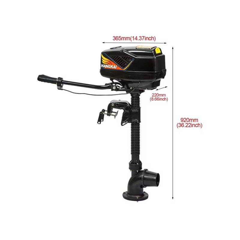 HangKai Water Jet Boat Engine Electric Ship Motor Outboard Engine Brushless Outboard Motor