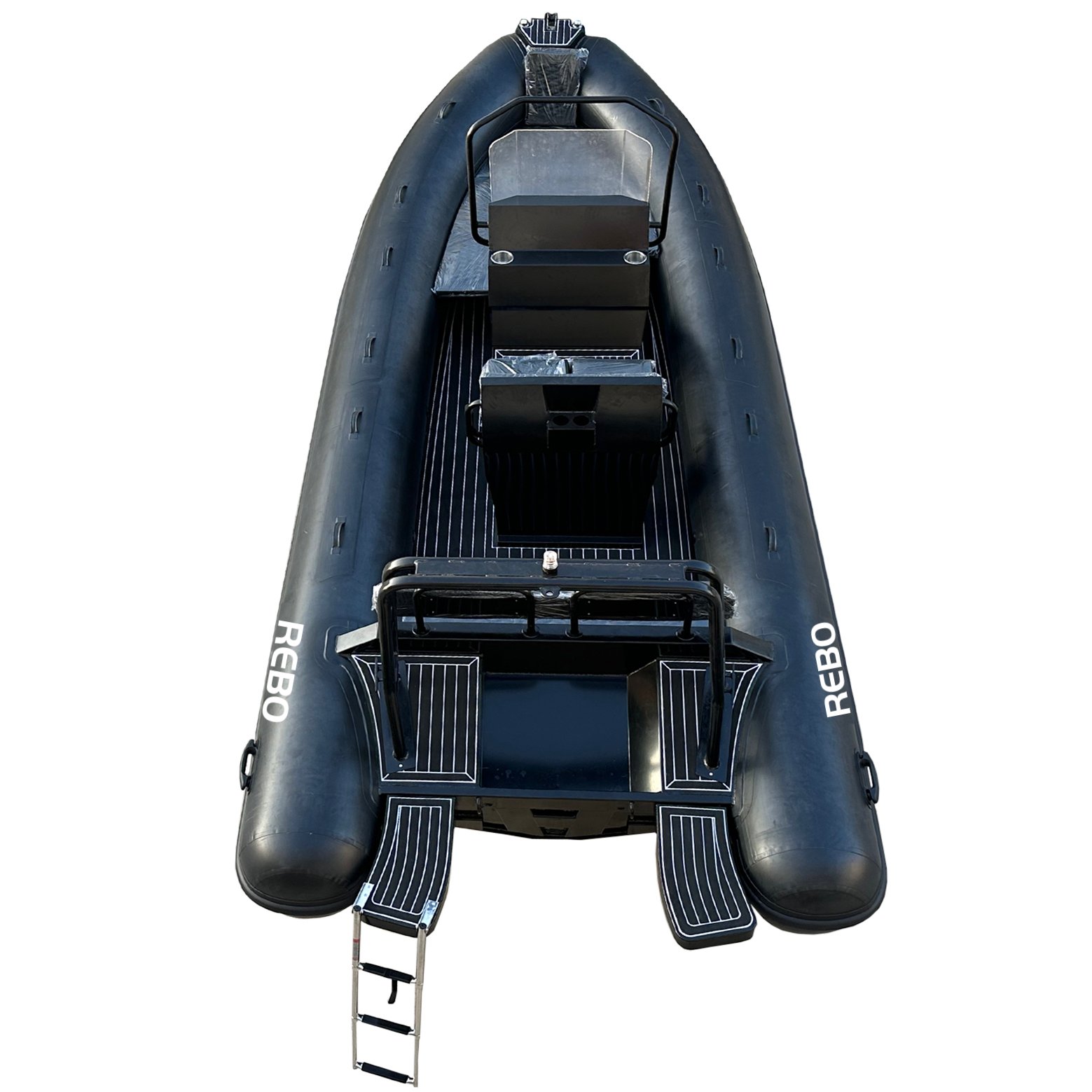 20ft CE Certification RIB600 Pvc/Hypalon/Orca Aluminum Rib Inflatable Boat with Engine
