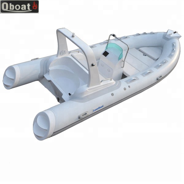 2024 Year Outboard Engine Fiberglass Speed Boat Sport Rib Boat 520 PVC Inflatable Fishing Boat Double Model Number