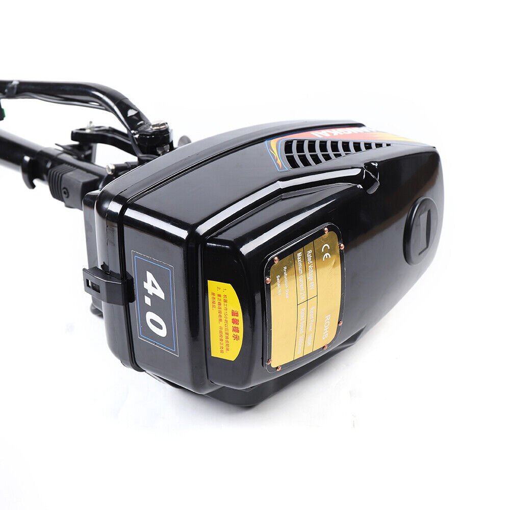 1000W 48V 4HP Electric Outboard Motor Propeller Boat Trolling Boats Engine 3000rpm for Fishing Boat Inflatable Brushless Motor