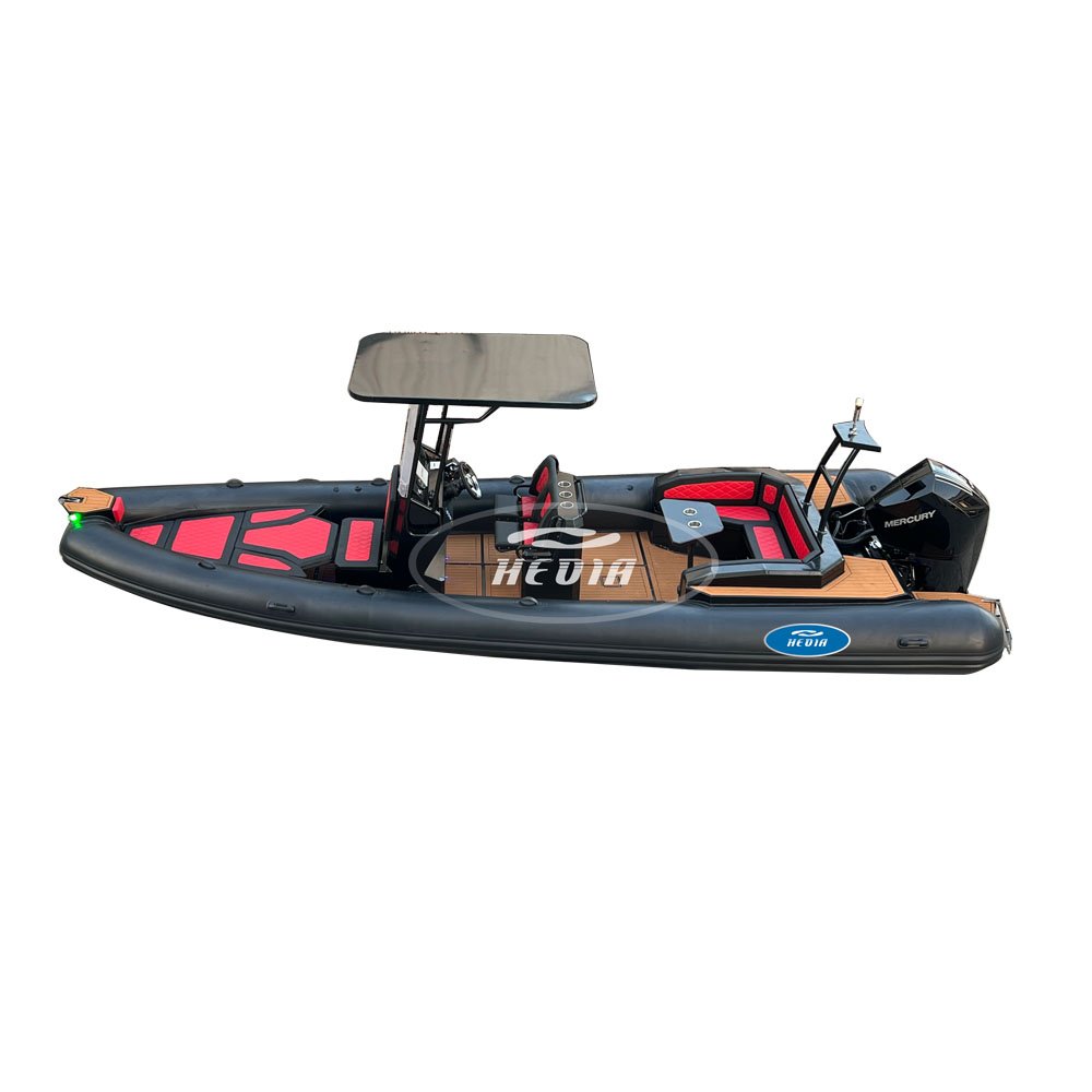 27ft Fishing Boat with Motors Center Consle Aluminum Dinghy Boat with Motor