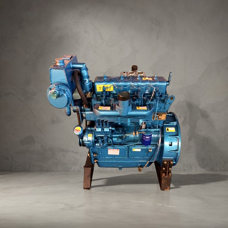 Water-Cooled 4-Stroke 2 Cylinder Marine Diesel Engine 10HP 20HP 30HP 40HP Industrial Usage Motor Core Component