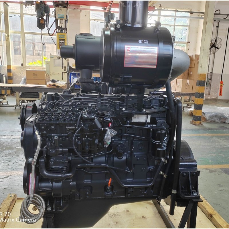 Shanghai diesel SC8D190.1G2 Engine for Caterpillar Qingzhou Graders - 8.3L/Tier II / 4-Cylinder/2200 RPM/Electric Start