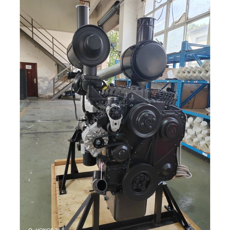 Shanghai diesel SC8D190.1G2 Engine for Caterpillar Qingzhou Graders - 8.3L/Tier II / 4-Cylinder/2200 RPM/Electric Start