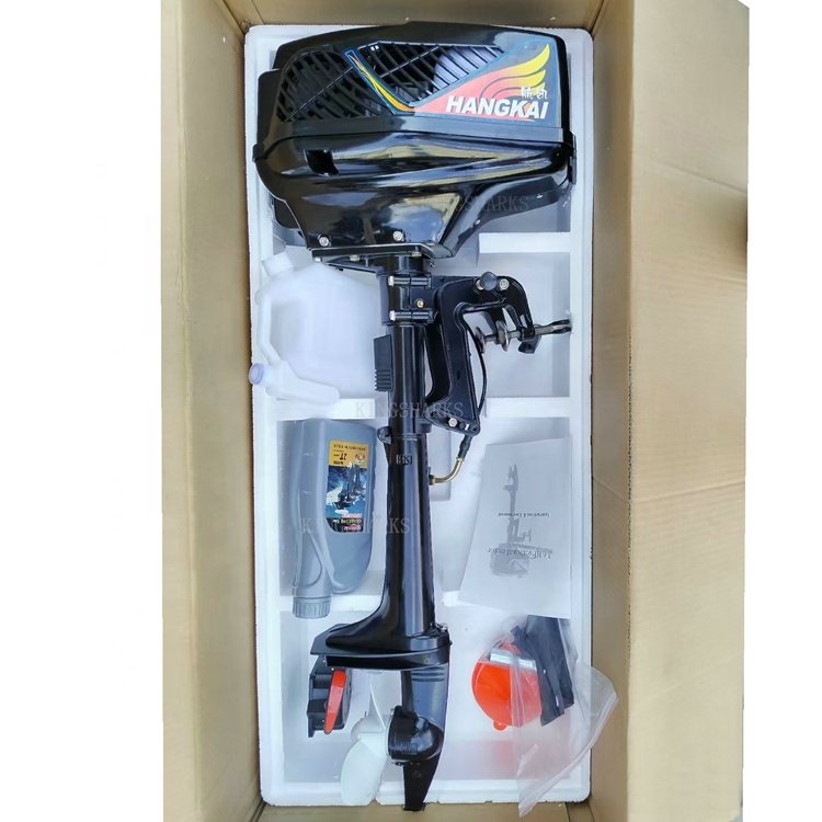 Hangkai 48V 25A 1200W 5HP Electric Boat Motor Inflatable Fishing 5 HP Boat Outboard Motor Electric Boat Engine