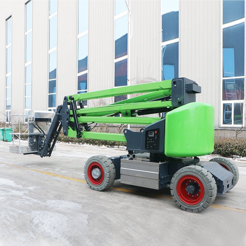 8-16M Boom Lift Fishing Boat Boom Lift Articulator Articulated Boom Lift With Diesel Power