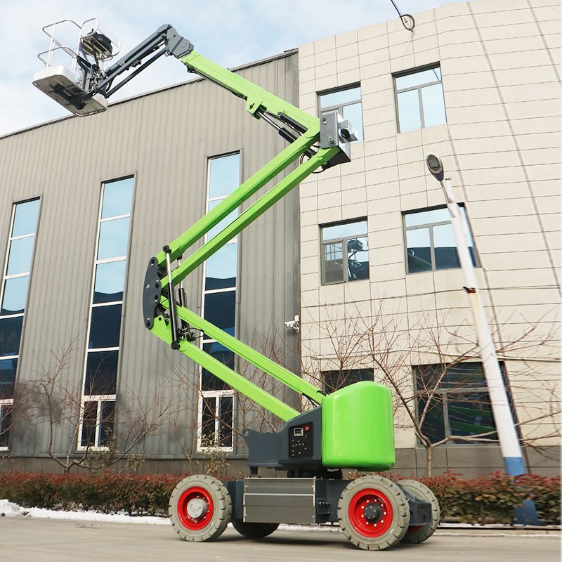 8-16M Boom Lift Fishing Boat Boom Lift Articulator Articulated Boom Lift With Diesel Power