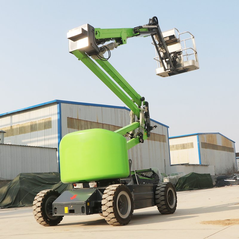 8-16M Boom Lift Fishing Boat Boom Lift Articulator Articulated Boom Lift With Diesel Power