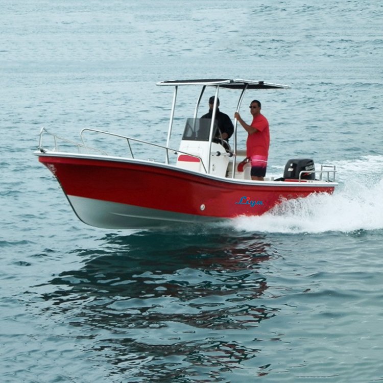 Liya 19Feet Panga Boats Fishing Boats Fishing Fiberglass Boat With Engine