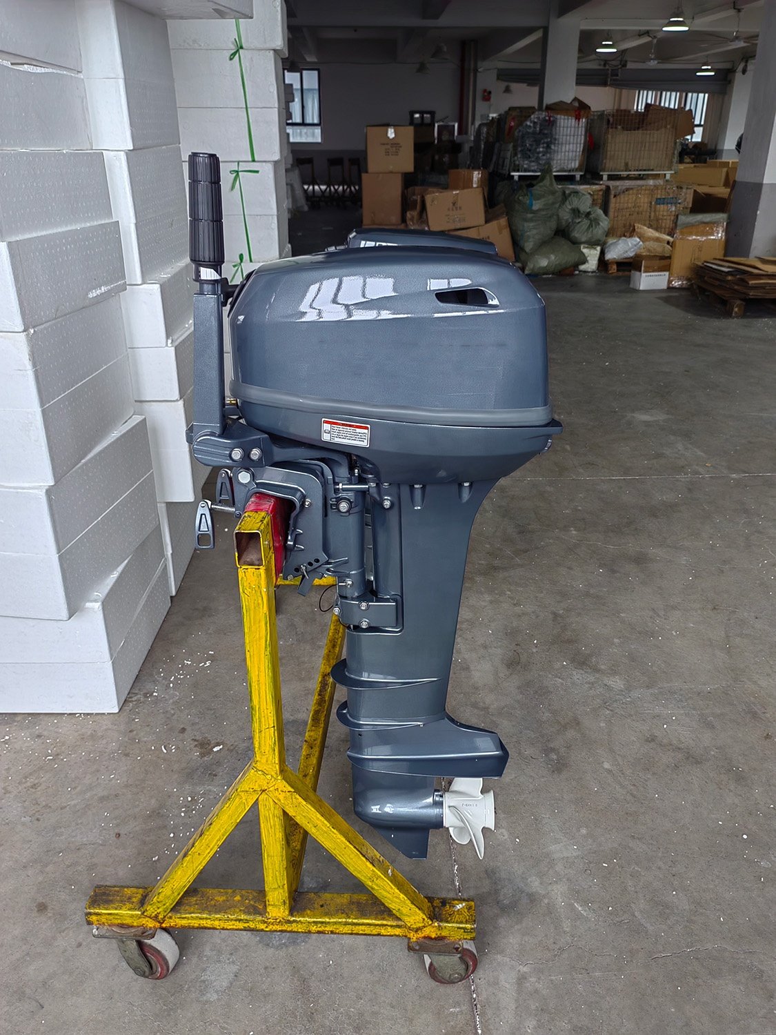 High Quality 15HP 2-Stroke Outboard Motor Lightweight Water-Cooled Engine One Year Warranty for Fishing/Inflatable Boats