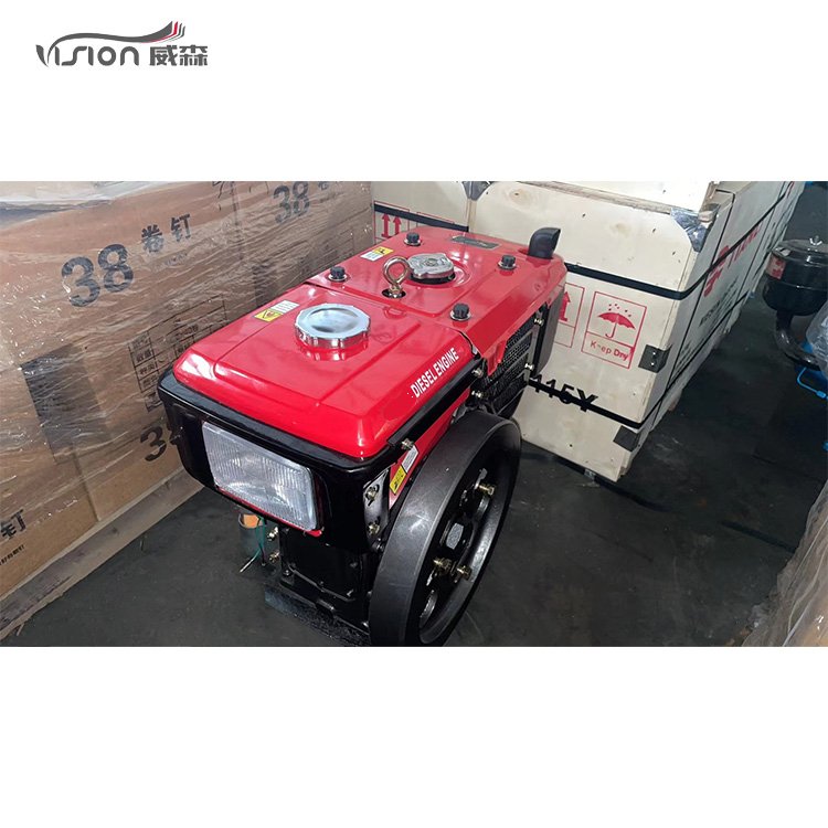 Vision 8hp 9.5hp 10hp 20 hp Horizontal Single Cylinder Water Cooled diesel Engine