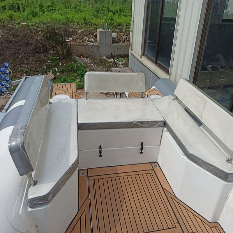 Chinese Factory Luxury RIB Boat 620 Aluminum Hull Foldable Hypalon Inflatable for Family Entertainment and Fishing EVA Yacht