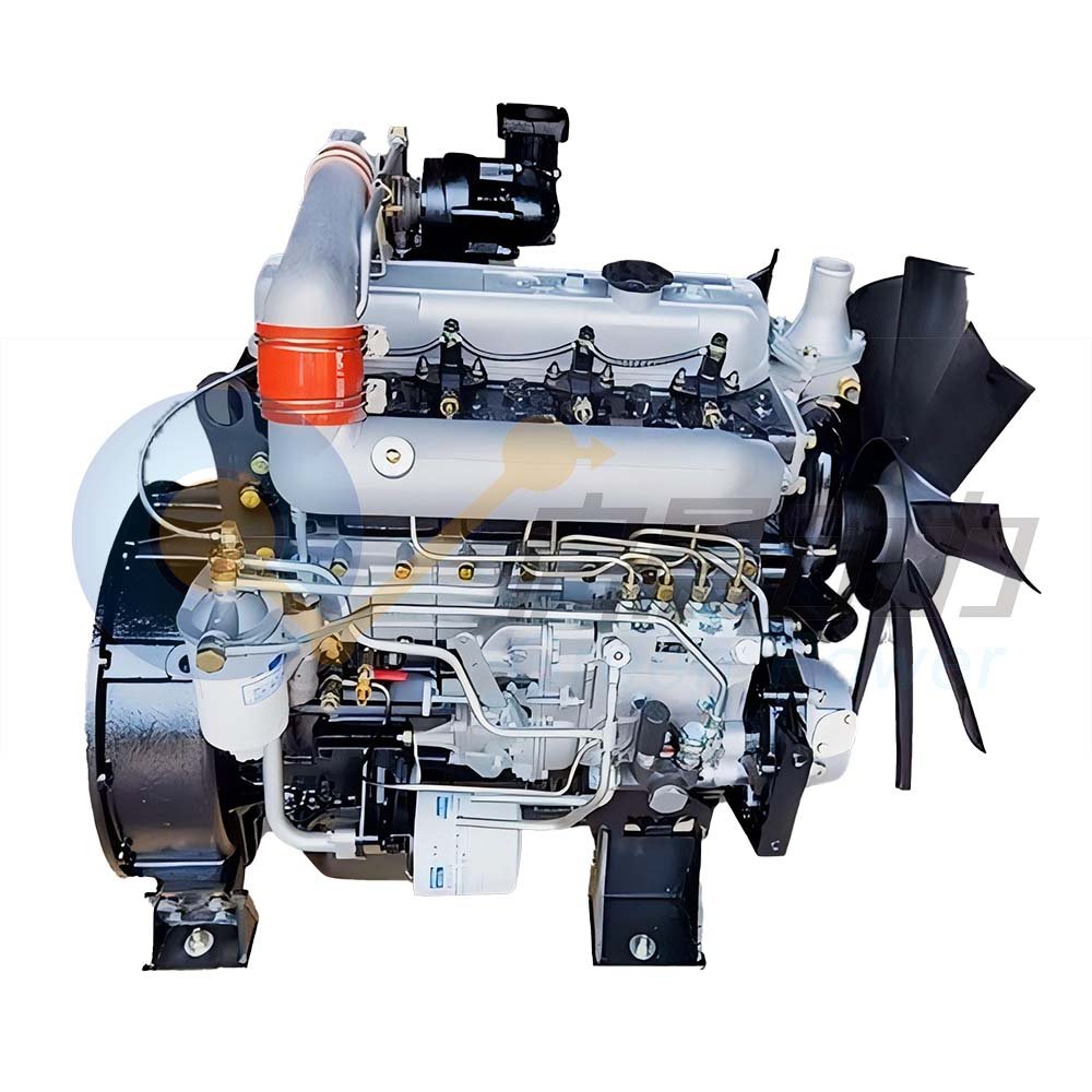 Isuzu-Tech 4JA 4JB Water Cooled Diesel Engine for 20-30 KW Diesel Generator