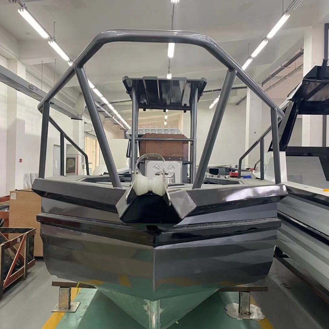 Factory 6m Australia Design Aluminum Fishing Boat T-TOP Yacht with Outboard Engine