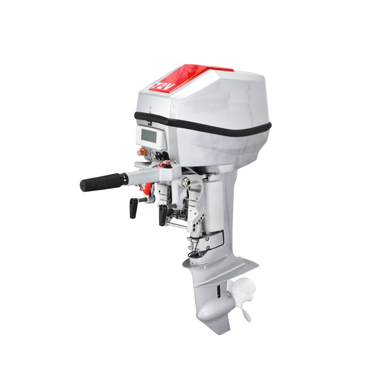 8HP 72V 6KW Electric Propulsion Motor New Condition Small Fishing Vessel Outboard Boat Engines for Boating and Fishing