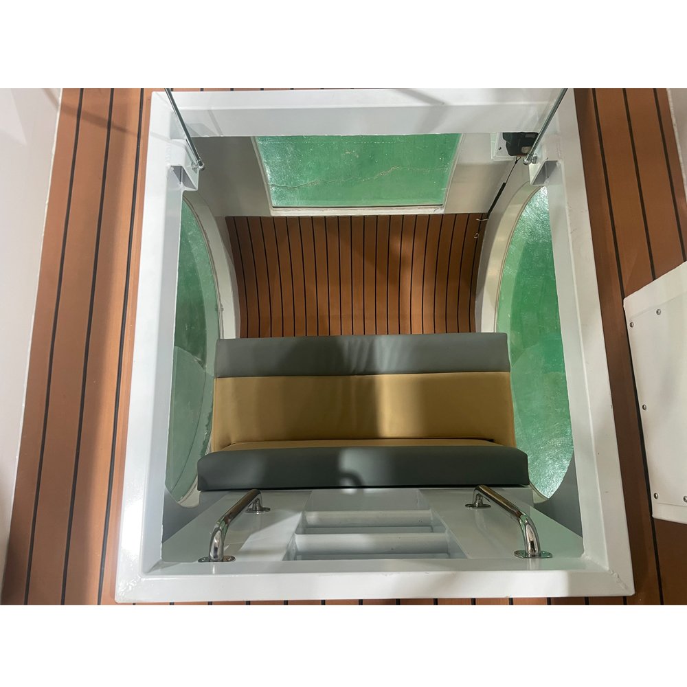Eco-friendly Undersea Explorer Partial Submarine Tour Boat with Electric Motor