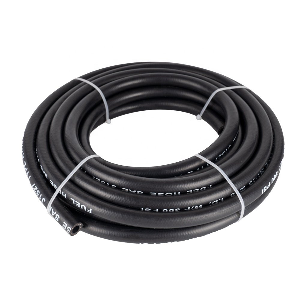 Black Ethanol Resistant Boat Marine Fuel Line Filler Hose SAE J1527 300PSI