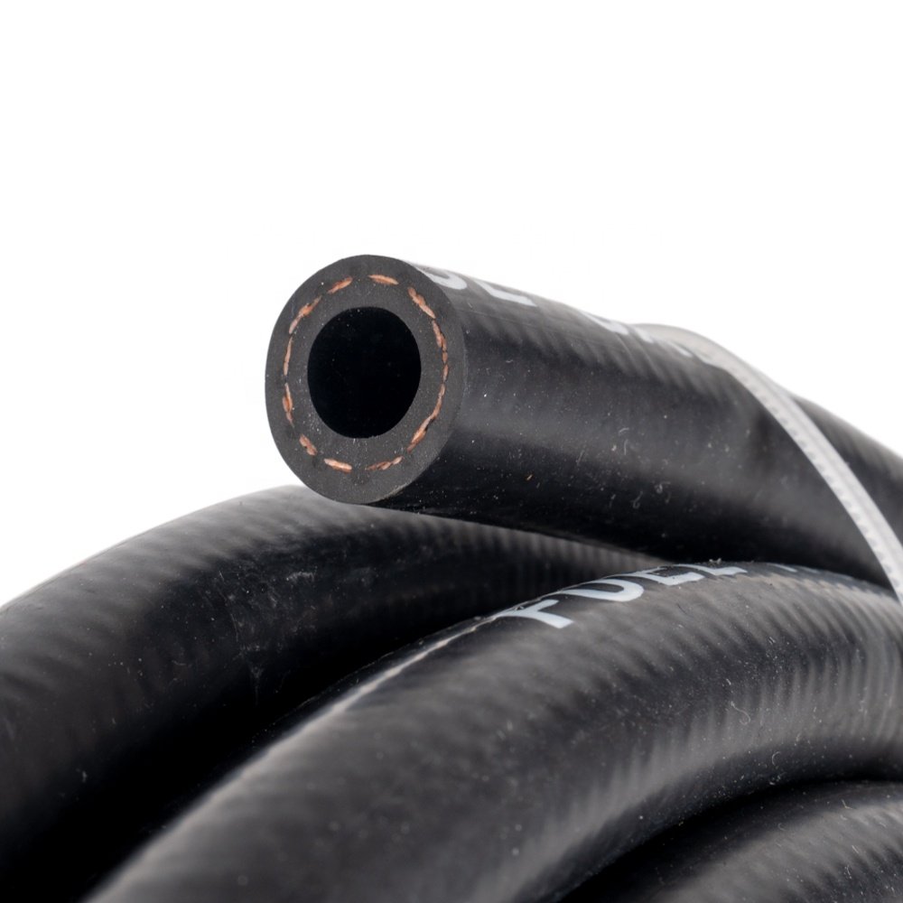 Black Ethanol Resistant Boat Marine Fuel Line Filler Hose SAE J1527 300PSI