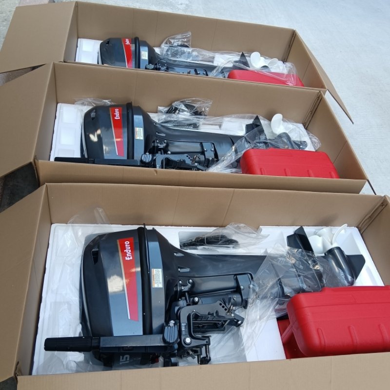 Export Edition 15HP Two-Stroke Kerosene Outboard Marine Engine New Condition Gasoline Fuel for Boat Use