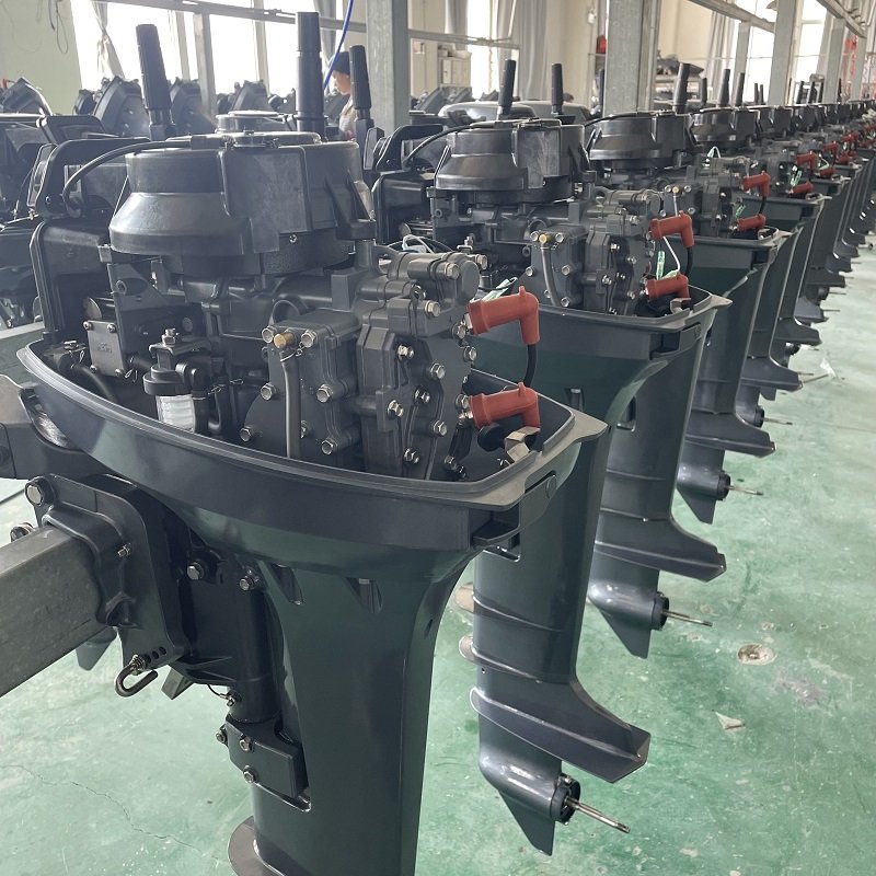 New Brand Wholesale Price 2 Stroke 15hp Outboard Motor Engine Boat Engine Compatible with yamaha 6B4 ENDURO